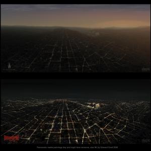 Mattepainting for Animation Feature Hoodwinked Too by Edward Grad 2088