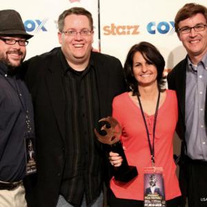 Phoenix Film Festival with Webb Pickersgill, Jason Carney, Diane M. Dresback (awarded 2012 Arizona Filmmaker of the Year), and Chris LaMont.