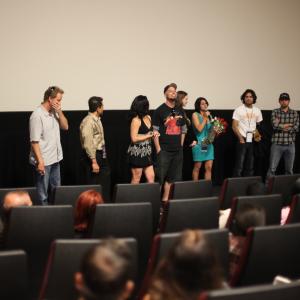Q & A at the World Premiere of feature film PARANOIA at the 2012 Phoenix Film Festival.