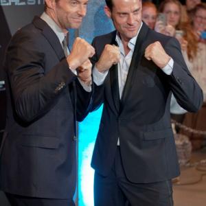 Hugh Jackman & Taris Tyler at 'Real Steel's Premiere, Sydney.