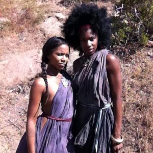 Melanippe and Antandre from the film Penthesilea
