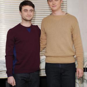 Daniel Radcliffe and Dane DeHaan at event of Nuzudyk tuos kuriuos myli 2013