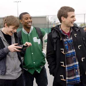 Still of Michael B Jordan Dane DeHaan and Alex Russell in Vaizdo dienorastis Irasai turi galia 2012