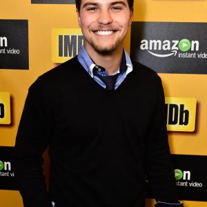 Luke Bilyk at event of IMDb & AIV Studio at Sundance (2015)