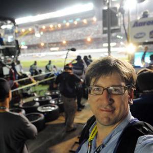 On Pit Road in Daytona while working on Undercover Boss