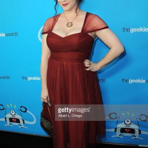 Personality Stephanie Pressman arrives for the 3rd Annual Geekie Awards held at Club Nokia on October 15, 2015 in Los Angeles, California. Hair & Makeup by Rebecca Sophie Makeup, Los Angeles