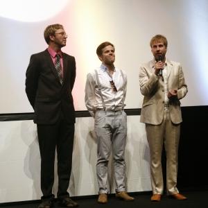 Presenting the film Either Way at the San Sebastian Film Festival