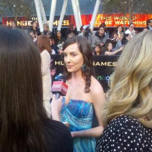 The Hollywood Reporter Interview The Hunger Games Premiere Raiko Bowman