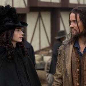 Still of Shane West and Janet Montgomery in Salem 2014