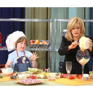 Jake on set with host Bonnie Hunt of The Bonnie Hunt Show March 5th 2009
