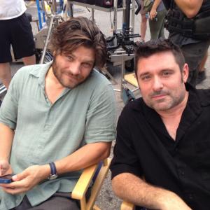 Jay R. Ferguson and Jay Sweet - On Location for 