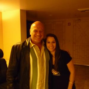 AfterbuzzTV Interviews with Breaking Bad cast Michelle Macedo and Dean Norris