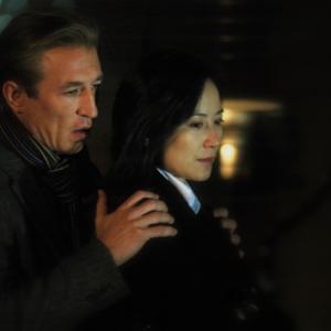 Still of Feihong Yu and Pasha D. Lychnikoff in A Thousand Years of Good Prayers (2007)