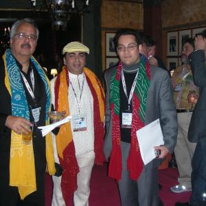 2007 8th Oct With Rajjat Barjatiya and Others At Cannes France
