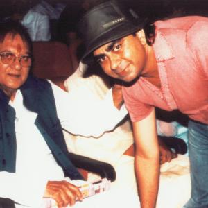 2006 April With Actor and MP Sunil Dutt Saheb at Dada Saheb Phalke Award function Mumbai