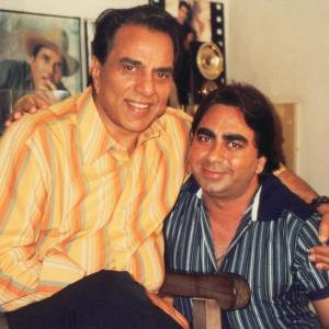 2005 With Dharm ji at his house in Mumbai