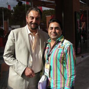 Oct 19 2007 With International Actor Kabir Bedi At Rome Film Festival Rome Italy