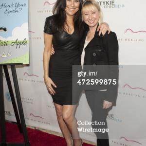 ActressWriter Terri Apple with WriterDirector of The Fair Sarah Macanally