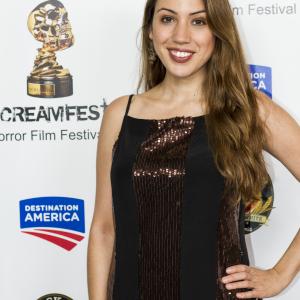 Grace Santos Producer of A Tricky Treat at Screamfest Horror Film Festival Los Angeles TCL Chinese Theatres Hollywood