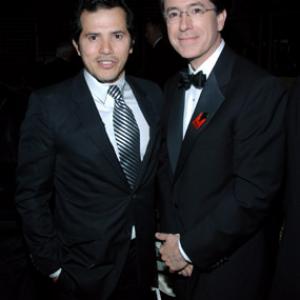 John Leguizamo and Stephen Colbert