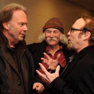David Crosby, Stephen Stills and Neil Young at event of CSNY/Déjà Vu (2008)