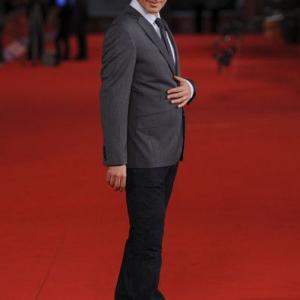 Reza Sixo Safai on the red carpet at the Rome Int'l Film Festival.