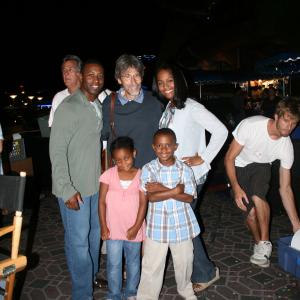 Avery at Disney shoot in California National campaign for 2009What Will You Celebrate? wDirector James Gartnerone of the top Commercial Directors in the world and ON SCREEN familySean LylesFatherShellita BoxieMomLindsey Dixonsister Photo t