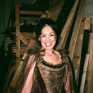 Backstage at the Opera House in Detroit as Don Giovannis Maid
