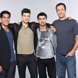 Still of Joe Jonas, Parker Young, Mike Catherwood and Seth Wescott in The Choice (2012)