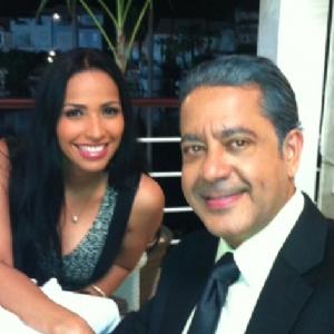 Francis Cruz y Yorlla Castillo en rodaje La Extrana NOV 2013