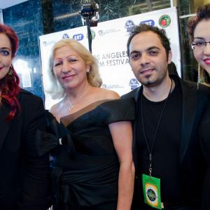 Los Angeles Greek Film Festival  2012 With Alexia Vassiliou qv Alexandros Isaias