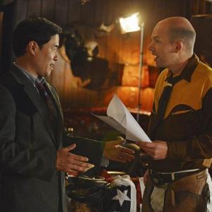 Still of Paul Scheer and Randall Park in Fresh Off the Boat 2015