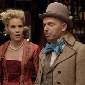 Still of Leslie Bibb and Paul Scheer in The League The Draft of Innocence 2015