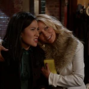 Still of Becki Newton and Melissa Tang in The Goodwin Games (2013)