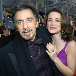 Al Pacino and Kristin Davis