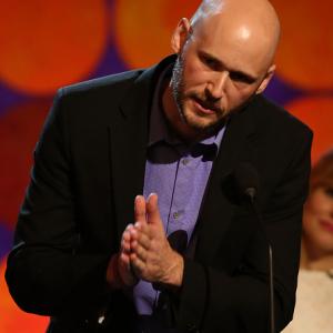 Producer Chris Ohlson speaks onstage during the 2015 Film Independent Spirit Awards at Santa Monica Beach on February 21, 2015 in Santa Monica, California.
