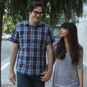 Still of Nelson Franklin and Hannah Simone in New Girl 2011