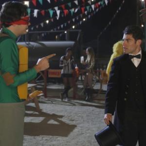 Still of Max Greenfield and Nelson Franklin in New Girl 2011