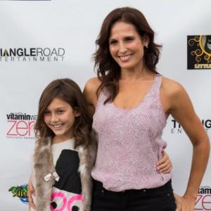 With daughter Skye RoumainSmith at Little Shrink screening