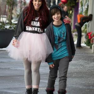 Jillian Rose Reed & younger brother actor Robbie Tucker