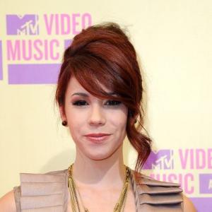 Jillian Rose Reed on the Red Carpet at the MTV VMA's 2012