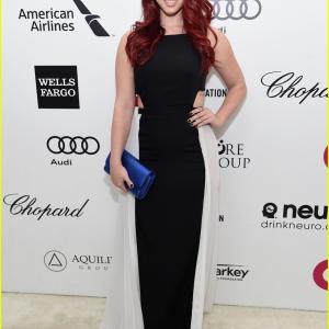 JILLIAN ROSE REED ATTENDS THE 2015 ELTON JOHN AIDS FOUNDATION OSCAR VIEWING PARTY WEST HOLLYWOOD, CA