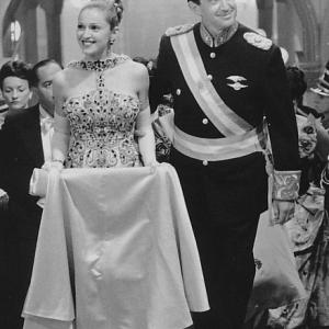 Still of Madonna and Jonathan Pryce in Evita (1996)