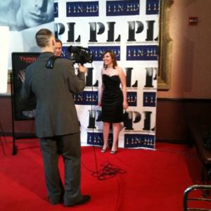 Red Carpet interview for the Boston International Film Festival