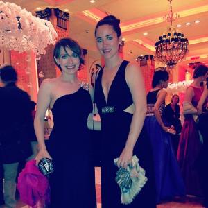 Casey McDougal and Anna Borchert at the 2014 Cannes Film Festival