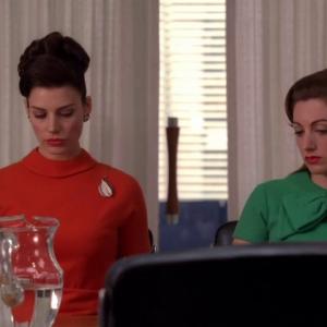 Mad Men The Rejected Megan Jessica Pare and Gigi Kelly Frazier