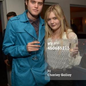 LOS ANGELES CA  NOVEMBER 19 Actors Gabriel Freilich and Sophie Kennedy Clark attend the launch celebration of the Banana Republic LWren Scott Collection hosted by Banana Republic LWren Scott and Krista Smith at Chateau Marmont on November