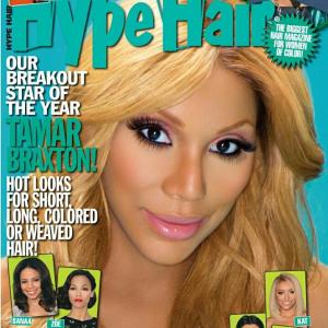 Tabitha Brown covers Hype Hair Magazine August 2013 issue!