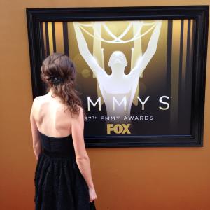 Melissa Hoppe at the 67th Primetime Emmy Awards Hair and Makeup by Lexx Staats  Sept 20 2015