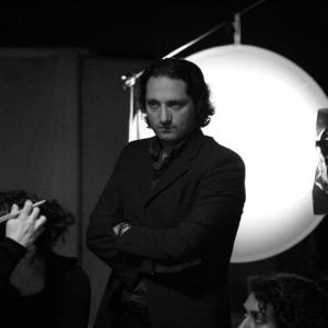 On set of the film THE REALITY OF THE VIRTUAL in the role of JUSTIN Director Heiki Arzapalo AprilMay 2010
